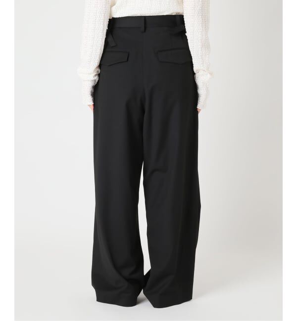  「《予約》TWILL 2TUCK パンツ」|スラックス|