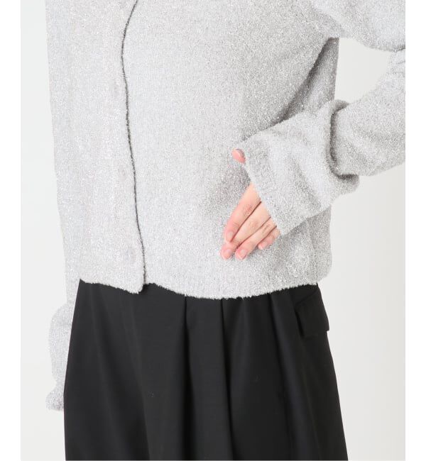  「《予約》LAME KNIT カーディガン」|ニット・セーター|