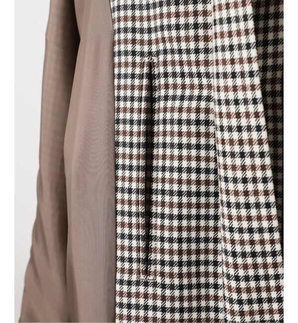  「《予約》GINGHAM CHECK コート」|その他|