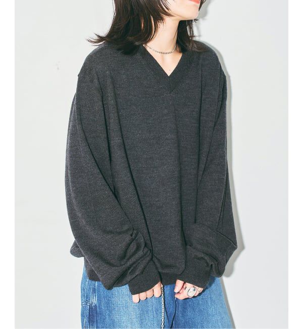  「《予約》V NECK SWEATER：ニット」|ニット・セーター|