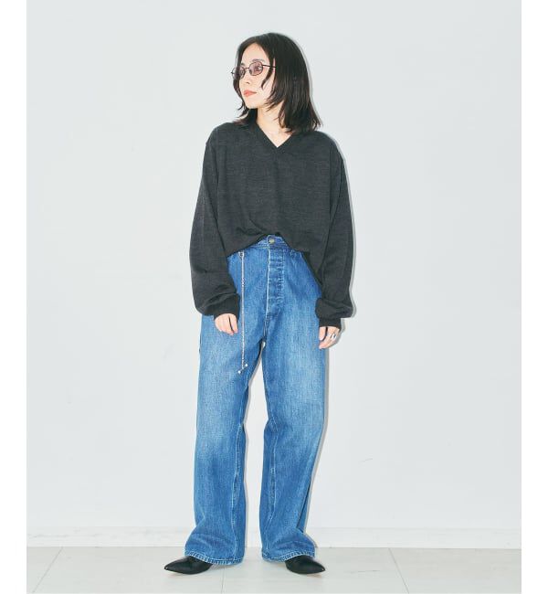  「《予約》V NECK SWEATER：ニット」|ニット・セーター|