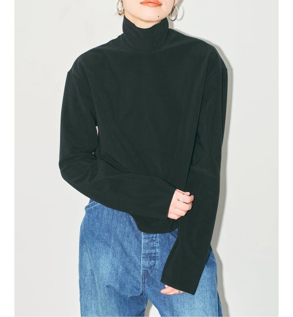  「《予約》TRICOT HIGH NECK TOP：カットソー」|Tシャツ・カットソー|