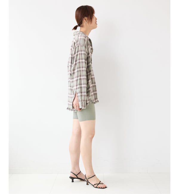 EMILYWEEK「≪予約≫シルクコットン 3分丈 腹巻パンツ」|インナー|