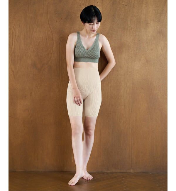 EMILYWEEK「≪予約≫シルクコットン 3分丈 腹巻パンツ」|インナー|