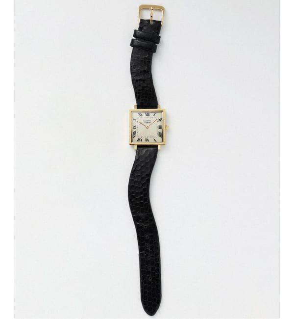 HIROB「《予約》VAGUE WATCH CO. Carre 25mm heavy wavy YG」|腕時計|ゴールド