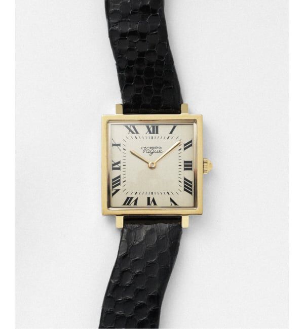 HIROB「《予約》VAGUE WATCH CO. Carre 25mm heavy wavy YG」|腕時計|