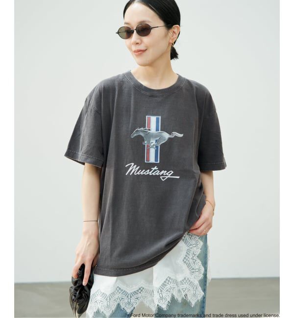 Plage「FORD MUSTANG TEE」|Tシャツ・カットソー|ブラック