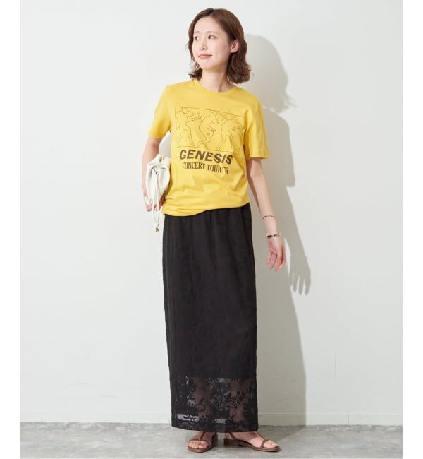 SLOBE IENA「《追加》BLUESCENTRIC/ブルースセントリック LOGO TEE」|Tシャツ・カットソー|