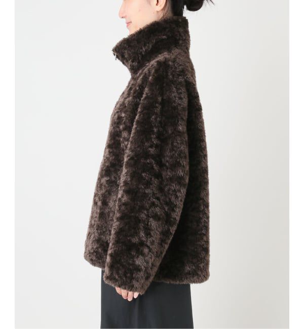 IENA LA BOUCLE「《予約》IENA LA BOUCLE リバーシブルフェイクファースエードブルゾン」|その他|