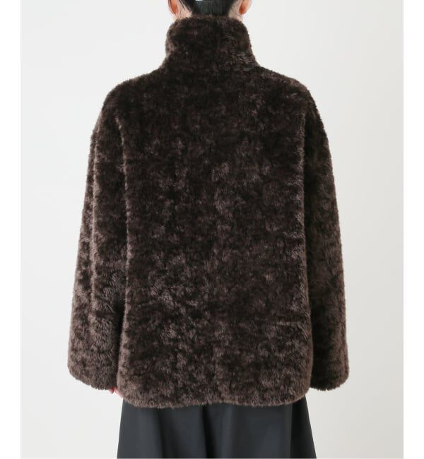 IENA LA BOUCLE「《予約》IENA LA BOUCLE リバーシブルフェイクファースエードブルゾン」|その他|