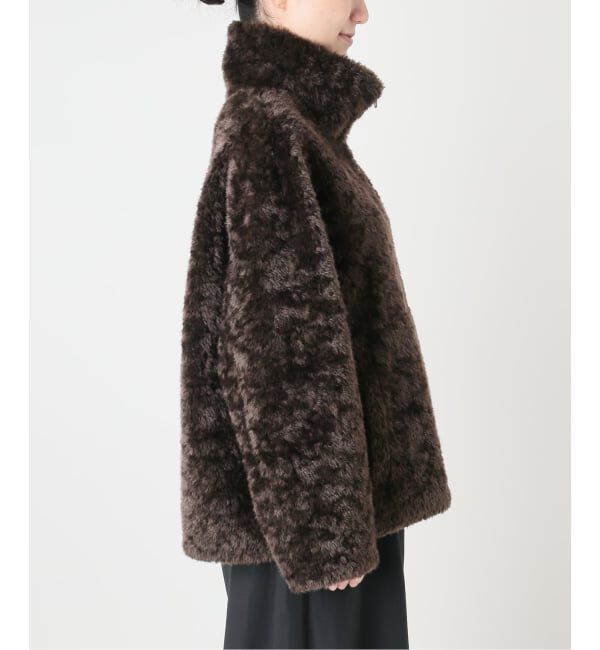 IENA LA BOUCLE「《予約》IENA LA BOUCLE リバーシブルフェイクファースエードブルゾン」|その他|