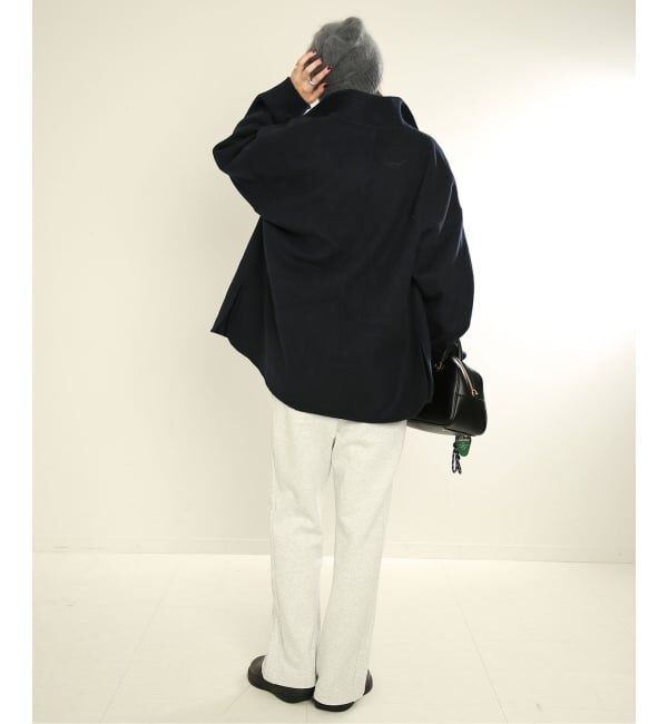 SLOBE IENA「《WEB・一部店舗限定/追加予約》souple woolダブルフェイススタンドコート」|その他|