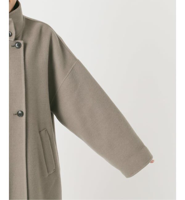 SLOBE IENA「《WEB・一部店舗限定/追加予約》souple woolダブルフェイススタンドコート」|その他|