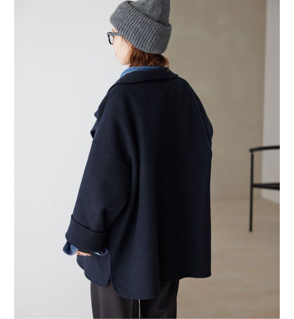 SLOBE IENA「《WEB・一部店舗限定/追加予約》souple woolダブルフェイススタンドコート」|その他|