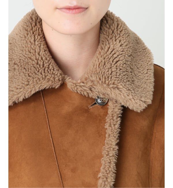 IENA LA BOUCLE「《予約》venit ヴェニット 別注リバーシブルボアコート VEJ-5544-A」|その他|