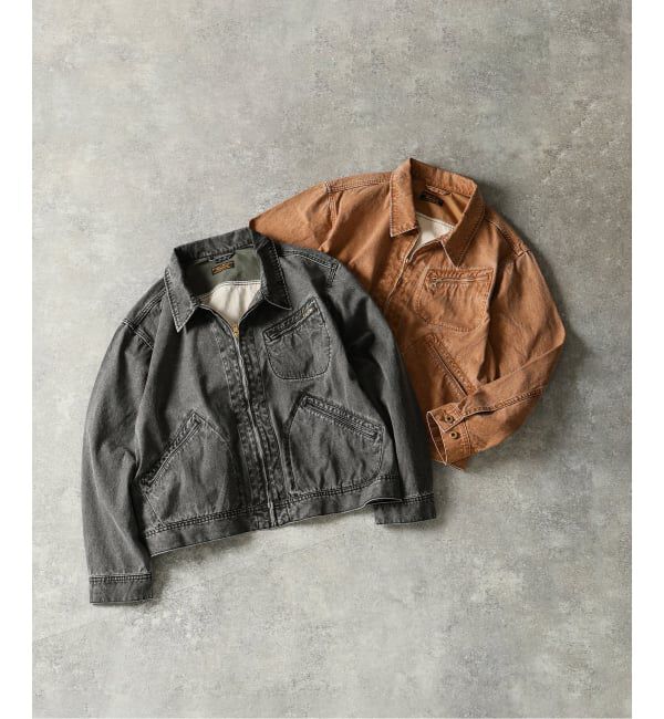 J.S.Homestead「J.S.Homestead / ピグメント キャンバス ジップ ジャケット」|その他|