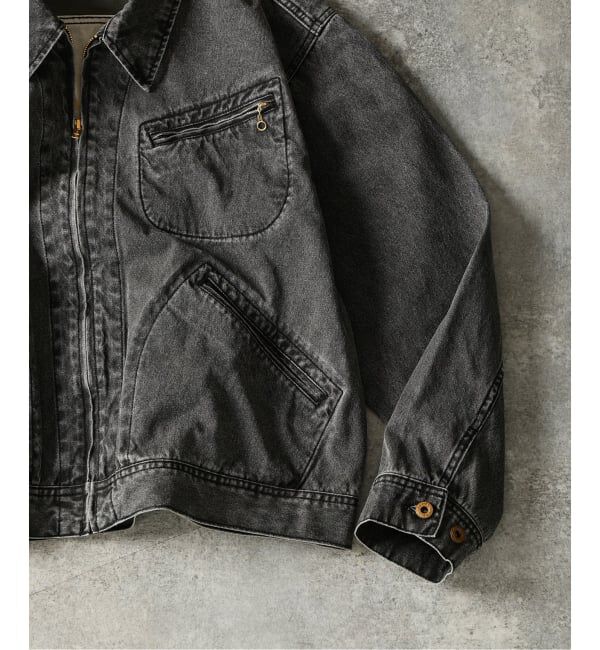 J.S.Homestead「J.S.Homestead / ピグメント キャンバス ジップ ジャケット」|その他|