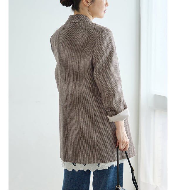 journal standard L'essage「《予約》千鳥チェックジャケット」|テーラードジャケット|