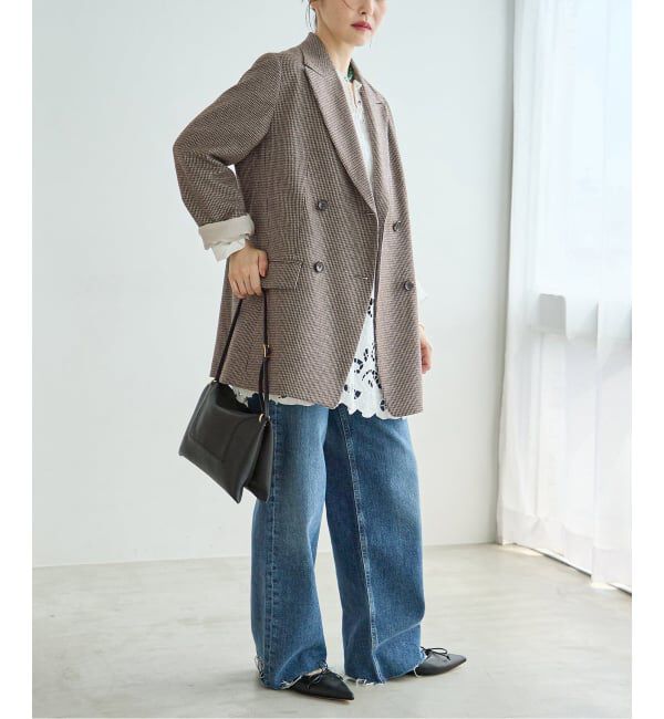journal standard L'essage「《予約》千鳥チェックジャケット」|テーラードジャケット|