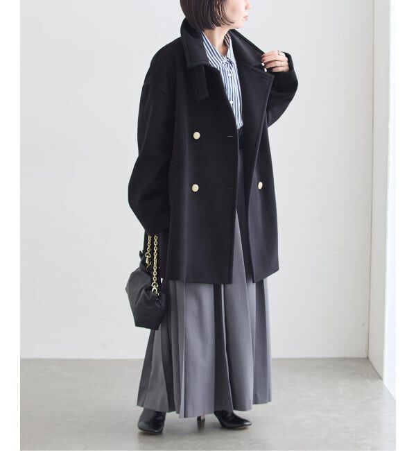 journal standard L'essage「《予約》SUPER120/MANTECO ステンカラーコート」|ステンカラーコート|