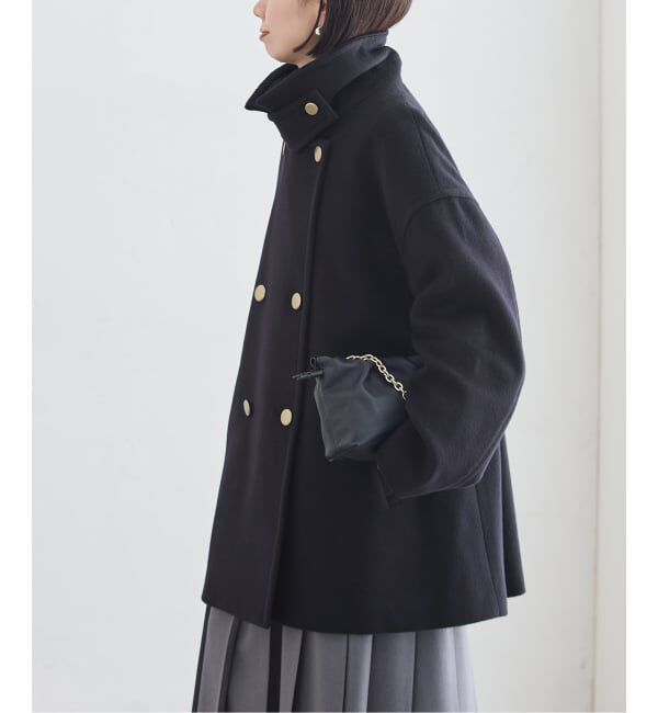journal standard L'essage「《予約》SUPER120/MANTECO ステンカラーコート」|ステンカラーコート|
