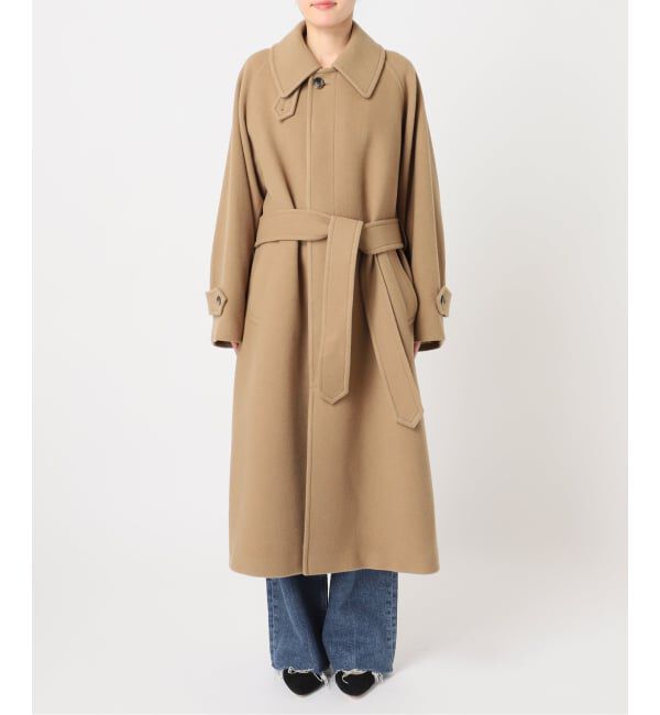 journal standard L'essage「《予約》SUPER100モッサバルカラーコート」|ステンカラーコート|