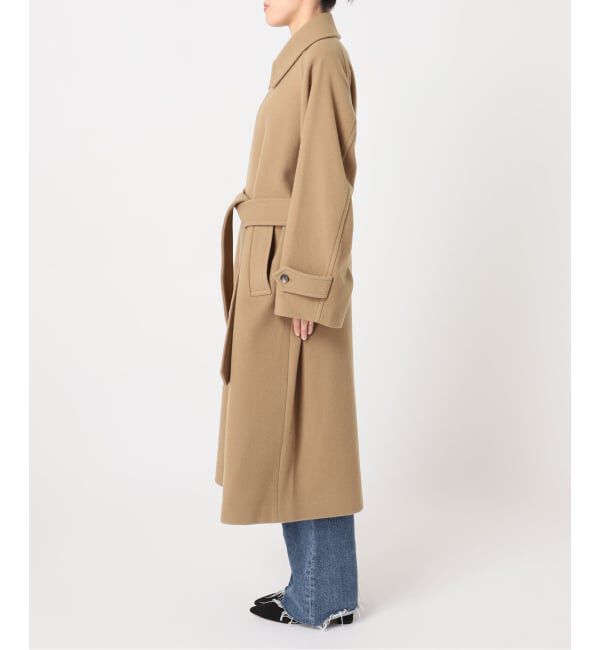 journal standard L'essage「《予約》SUPER100モッサバルカラーコート」|ステンカラーコート|