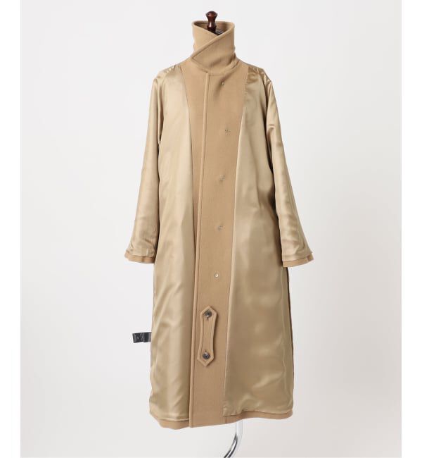 journal standard L'essage「《予約》SUPER100モッサバルカラーコート」|ステンカラーコート|