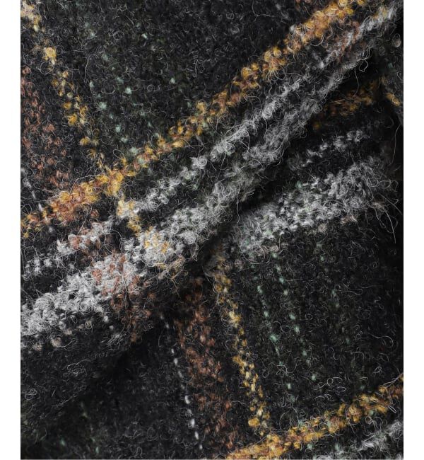 journal standard L'essage「《予約》SUPER100モッサ/GIOLICAチェック バルカラーコート」|ステンカラーコート|