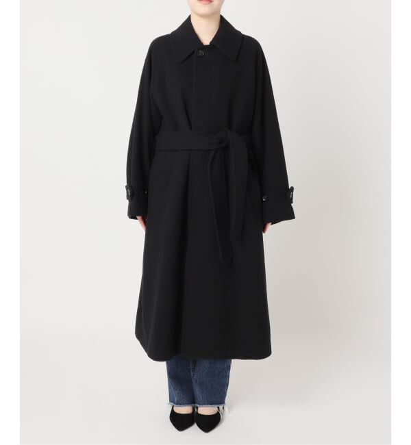 journal standard L'essage「《予約》SUPER100モッサ/GIOLICAチェック バルカラーコート」|ステンカラーコート|