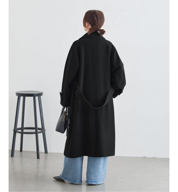 journal standard L'essage「《予約》SUPER100モッサ/GIOLICAチェック バルカラーコート」|ステンカラーコート|