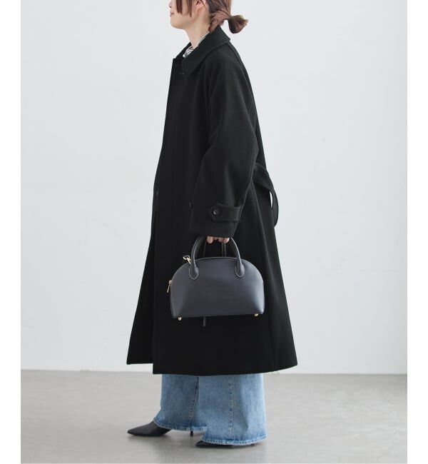 journal standard L'essage「《予約》SUPER100モッサ/GIOLICAチェック バルカラーコート」|ステンカラーコート|