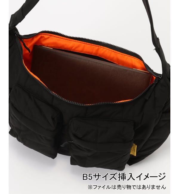 JOURNAL STANDARD relume「【KiU/キウ】 PADDED W-POCKET SHOULDER BAG」|ショルダー・メッセンジャー|