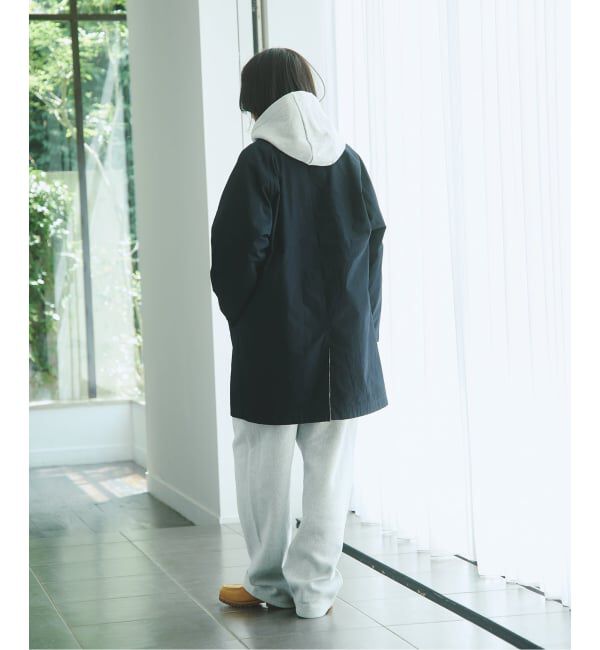 JOURNAL STANDARD「《予約》カモ柄 リバーシブル バルカラー コート」|ステンカラーコート|