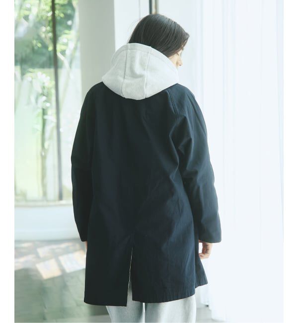JOURNAL STANDARD「《予約》カモ柄 リバーシブル バルカラー コート」|ステンカラーコート|