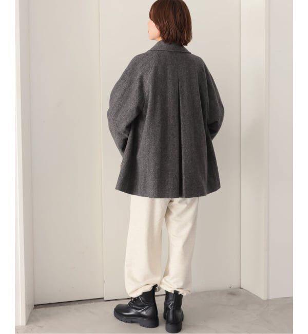 JOURNAL STANDARD relume「《追加予約 / 新色》尾州ウールスーパー100Aラインコート」|ステンカラーコート|