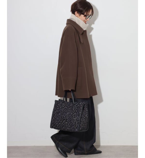 JOURNAL STANDARD relume「《追加予約 / 新色》尾州ウールスーパー100Aラインコート」|ステンカラーコート|