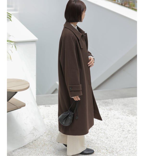JOURNAL STANDARD relume「《予約》尾州ウールスーパー100ステンカラーコート」|ステンカラーコート|