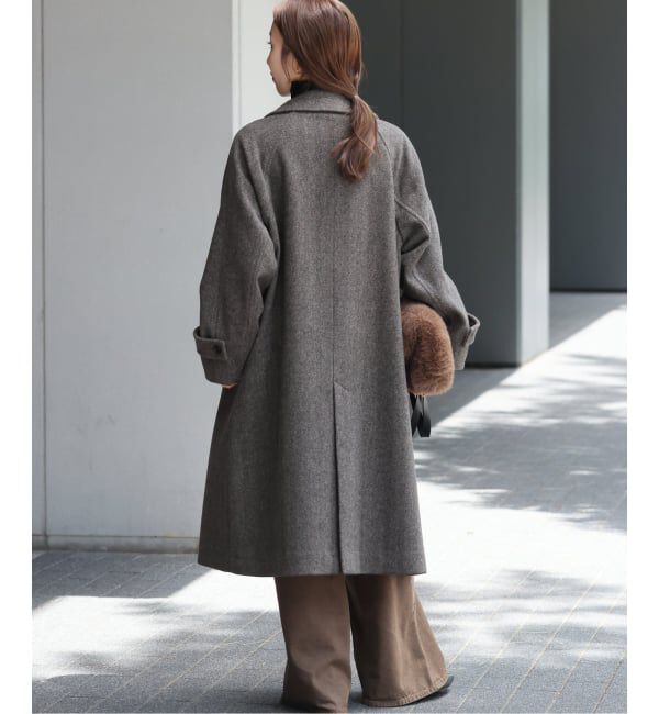JOURNAL STANDARD relume「《予約》尾州ウールスーパー100ステンカラーコート」|ステンカラーコート|