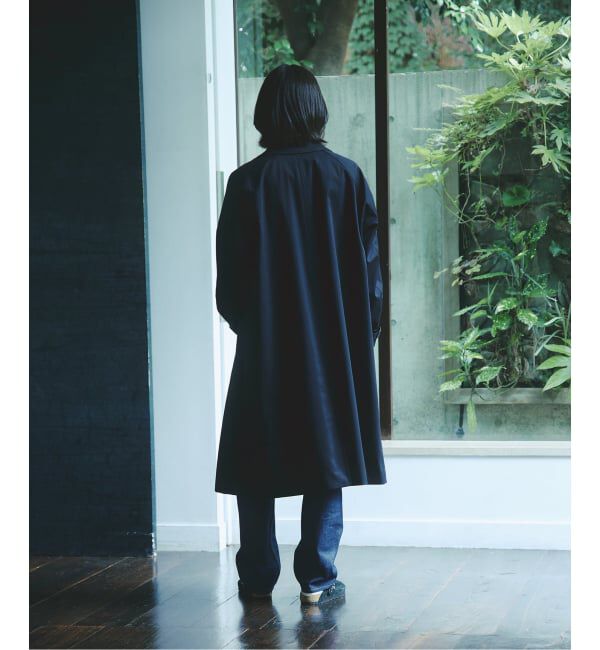 JOURNAL STANDARD「《予約》コットン ギャバジン フロー コート」|ステンカラーコート|