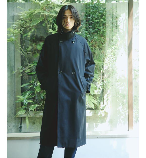JOURNAL STANDARD「《予約》コットン ギャバジン フロー コート」|ステンカラーコート|