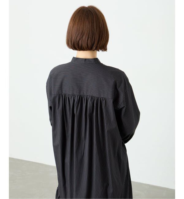 journal standard L'essage「SIDOGRASストライプ/デシンマキシワンピース」|ワンピース|