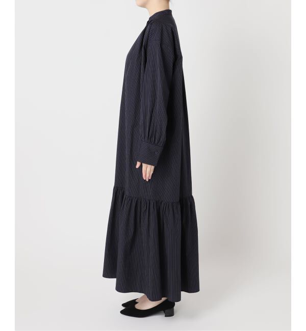 journal standard L'essage「SIDOGRASストライプ/デシンマキシワンピース」|ワンピース|