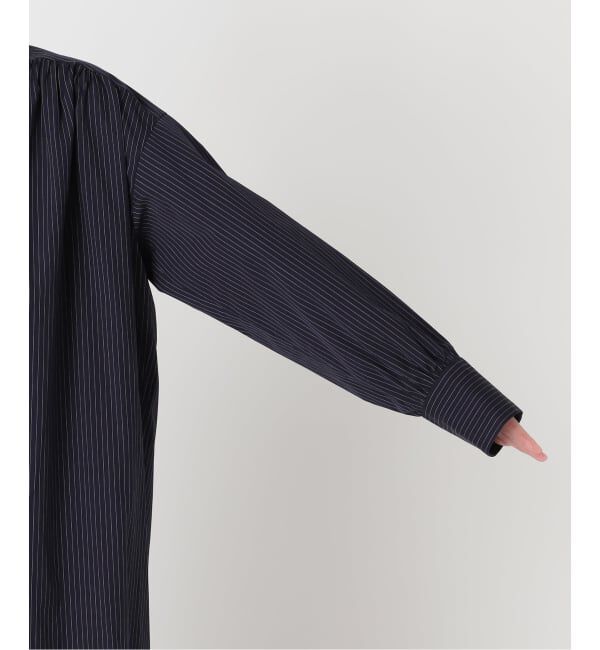 journal standard L'essage「SIDOGRASストライプ/デシンマキシワンピース」|ワンピース|