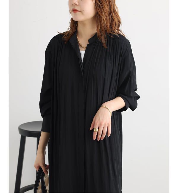 journal standard L'essage「SIDOGRASストライプ/デシンマキシワンピース」|ワンピース|