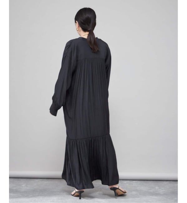 journal standard L'essage「SIDOGRASストライプ/デシンマキシワンピース」|ワンピース|