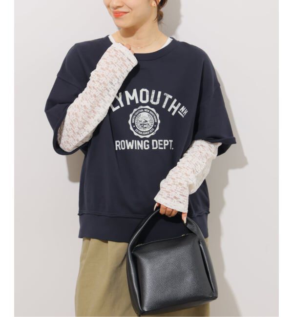 JOURNAL STANDARD relume「《予約》ストレッチレース2WAYプルオーバー」|Tシャツ・カットソー|