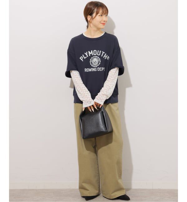 JOURNAL STANDARD relume「《予約》ストレッチレース2WAYプルオーバー」|Tシャツ・カットソー|
