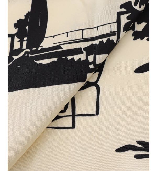 journal standard L'essage「《予約》AENEIS/エネス Lugano Silk Scarf 70 スカーフ」|バンダナ・スカーフ|