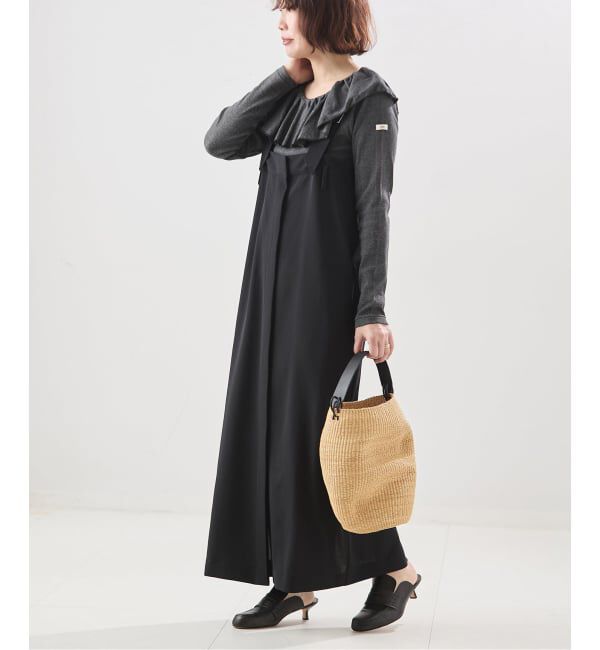 journal standard L'essage「《一部WEB限定カラー/予約》Miller*Uhr 別注 Frill Collar Tops カットソー」|Tシャツ・カットソー|